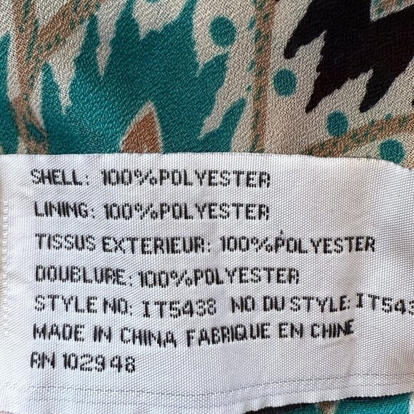 Bright Southwestern Aztec Print Mini Western Mini Skirt - Extra Small - Picture 8 of 8